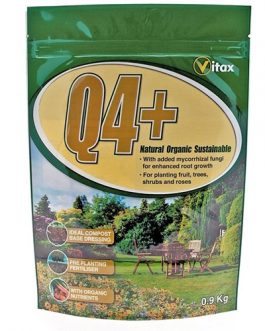 Vitax Q4+ Fertiliser 0.9kg